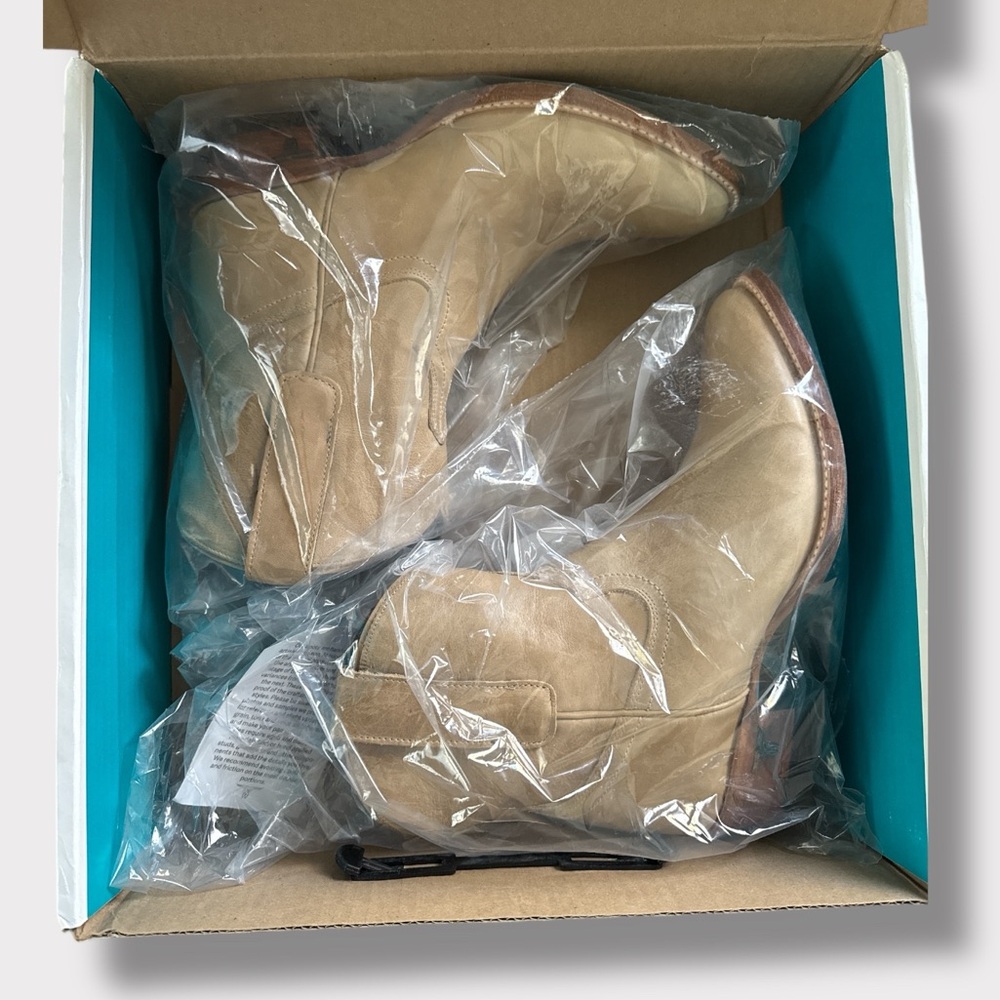 Lane The Plain Jane Bootie in Butterscotch - Picture 10 of 10